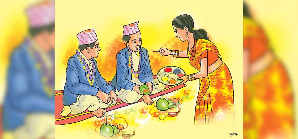 आज तिहारको मुख्य दिन भाइटीका, उत्तम साइत ११:३९ मा