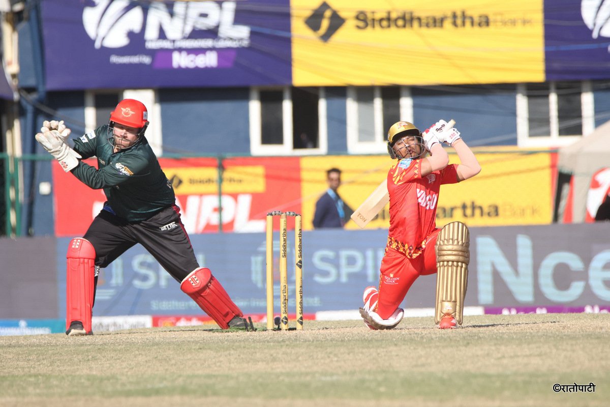एनपिएलः पोखरा तीन विकेटले पराजित, प्लेअफमा पुग्ने लुम्बिनीको सम्भावना कायमै