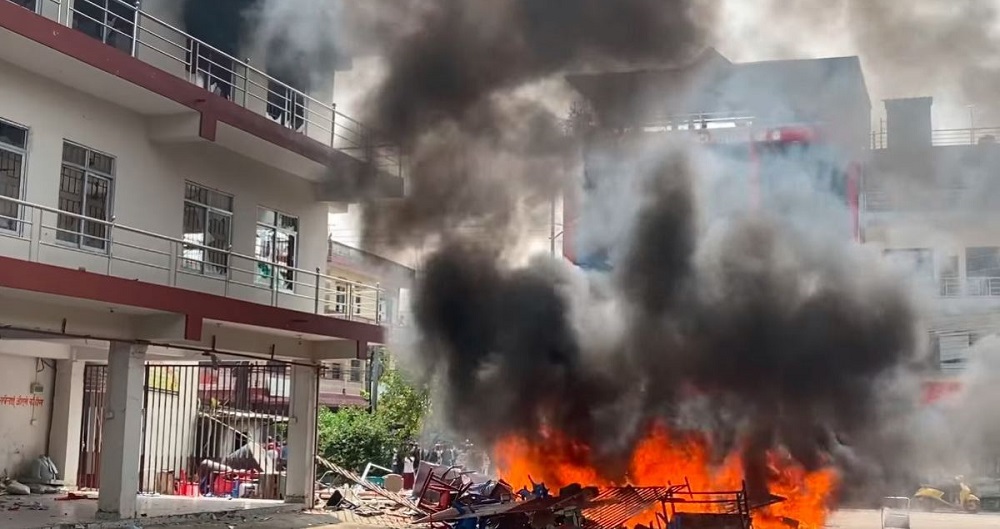 जेनजी प्रदर्शनका क्रममा आगजनी गर्नेलाई मुद्दा दर्ता