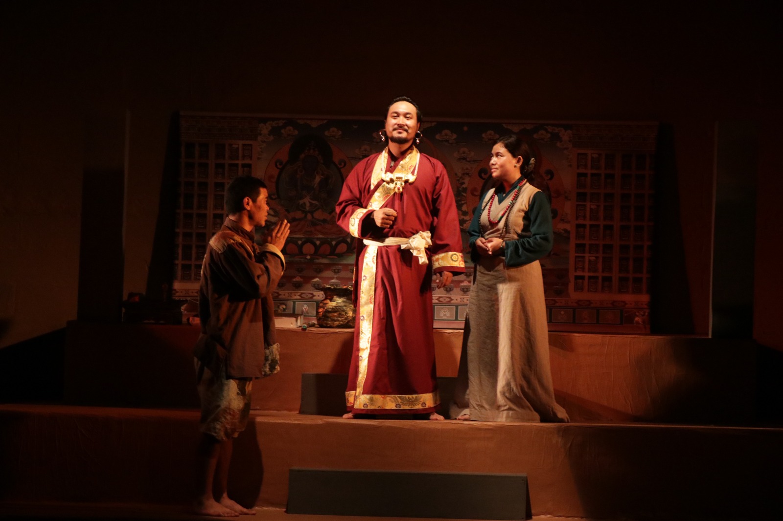 मण्डला थिएटरमा ‘मिलारेपा’ मञ्चन