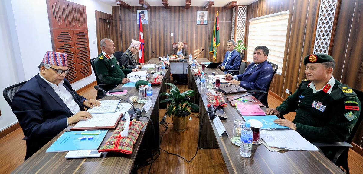 निर्वाचनमा नेपाली सेना परिचालन गर्न सिफारिस