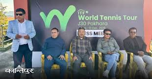 पोखरामा आइटिएफ टेनिस सुरु, १६ देशका ८० खेलाडी प्रतिस्पर्धा गर्दै