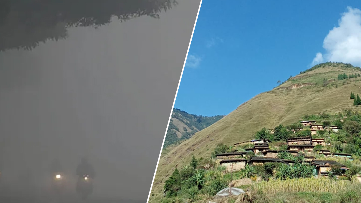 हिउँद मौसमः वर्षा कम तर अधिकतम र न्यूनतम तापक्रम बढी हुने