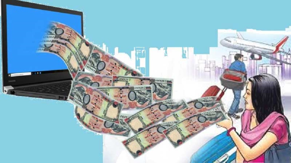 विदेशमा रहेका नेपालीले तीन महिनामा पाँच खर्ब ५३ अर्ब पठाए