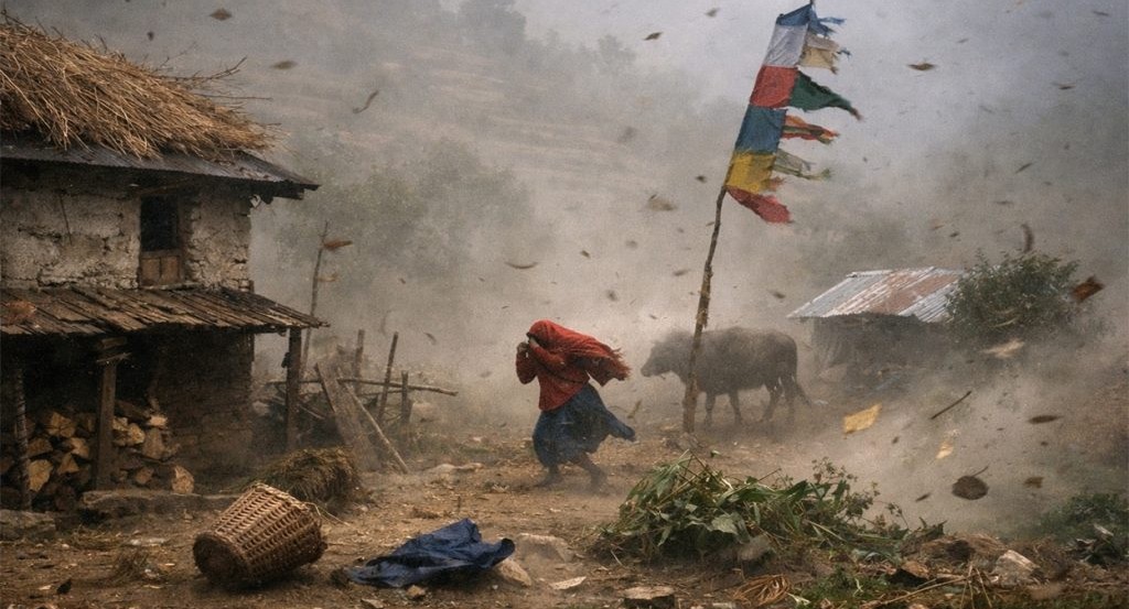  भीषण पानी, हावाहुरी र पहिरोका कारण प्रभावित नागरिकलाई क्षतिपूर्ति दिन माग