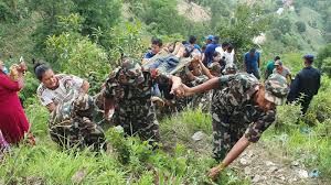 काभ्रेपलाञ्चोकमा बस दुर्घटना हुँदा आठको मृत्यु