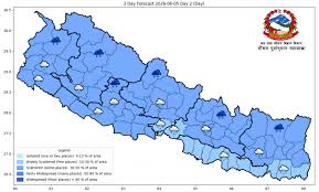 पश्चिमी प्रणाली सक्रिय, वर्षासँगै तराईमा तापक्रम बढ्ने