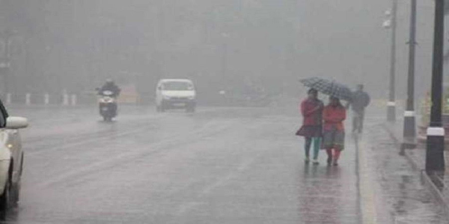 अधिकांश स्थानमा मध्यमसम्मको वर्षा