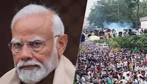 युवा आन्दोलनले मोदी सरकारलाई दबाब