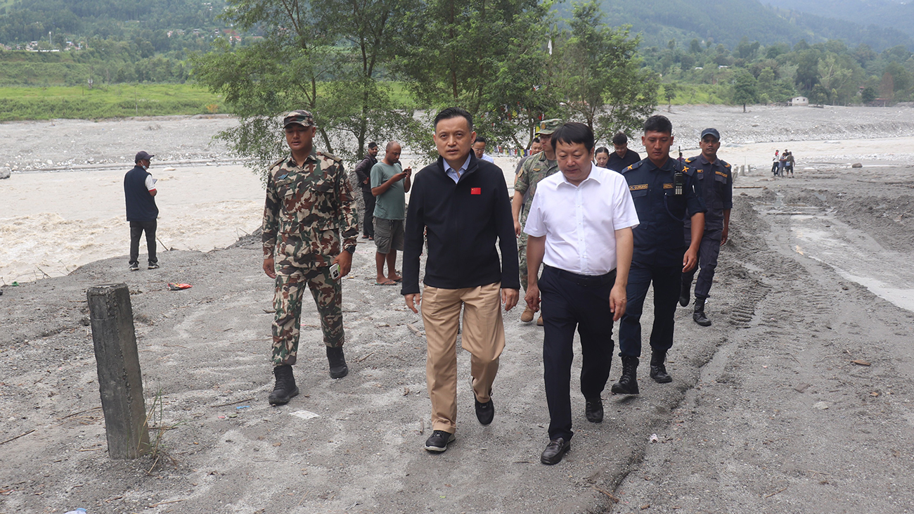बाढीपछिको पुनरुत्थानमा चिनियाँ सहयोग निरन्तर रहन्छ : राजदूत माओमिङ