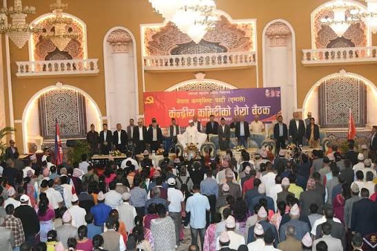 एमालेको केन्द्रीय कमिटी बैठक सम्पन्न