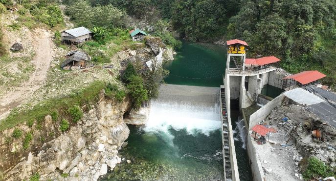 सुपर काबेली ‘ए’ जलविद्युत् आयोजना निर्माण सम्पन्न,  परीक्षण सफल