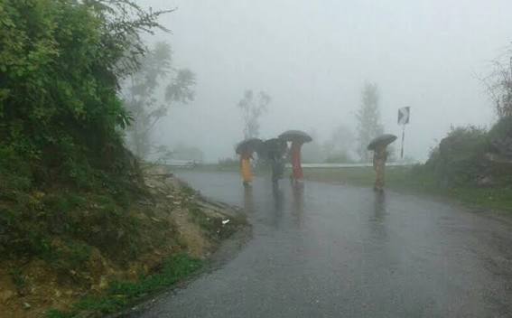 केही स्थानमा भारी वर्षाको सम्भावना