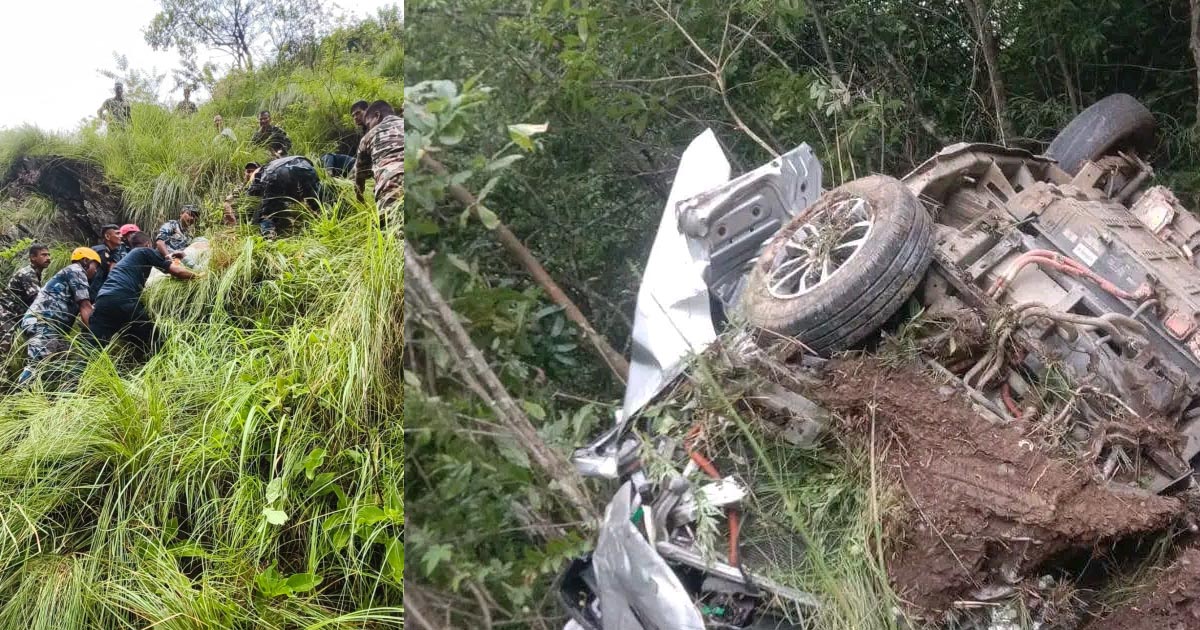 मकवानपुरमा इभी दुर्घटना हुँदा चारको मृत्यु, चार घाइते