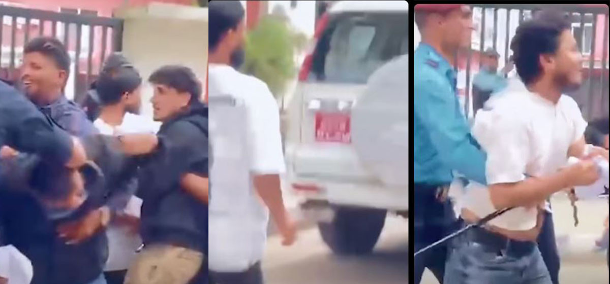शिक्षा मन्त्री विरुध्द नारावाजी